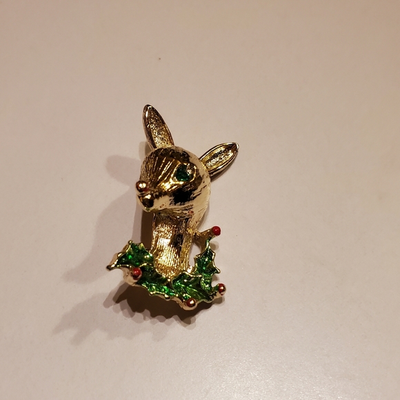 Signed Gerrys Christmas Brooch Pin  - Lot of 4 - Picture 4 of 16